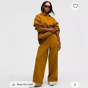 Lululemon Women's Big Cozy Ultra-Oversized Wide-Leg Pant, sz MEDIUM